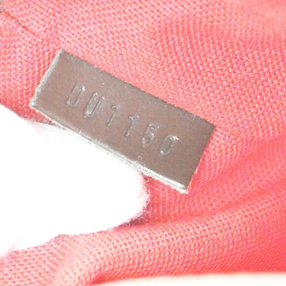 LOUIS VUITTON Verona PM Shoulder Bag Damie Ebene Leather Brown N41117 20EE998 - Picture 10 of 15